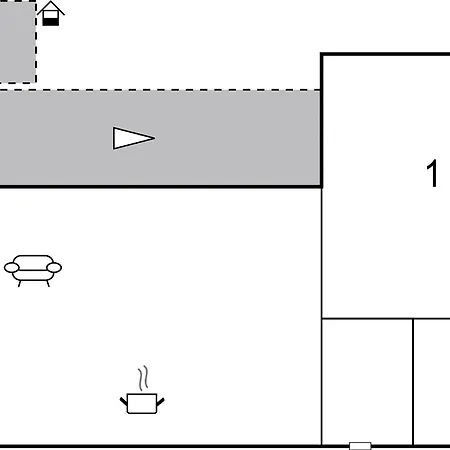 1 Bedroom Stunning In Lägenhet